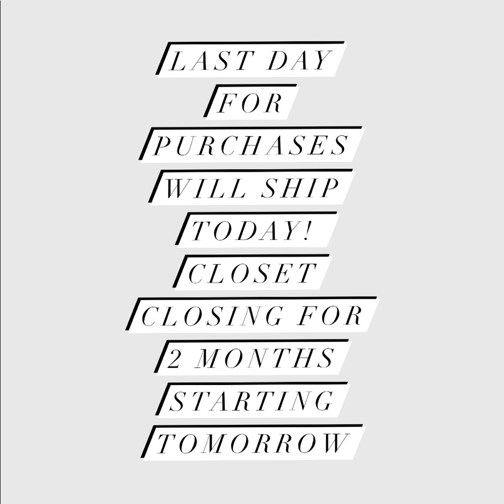 Last day to buy!